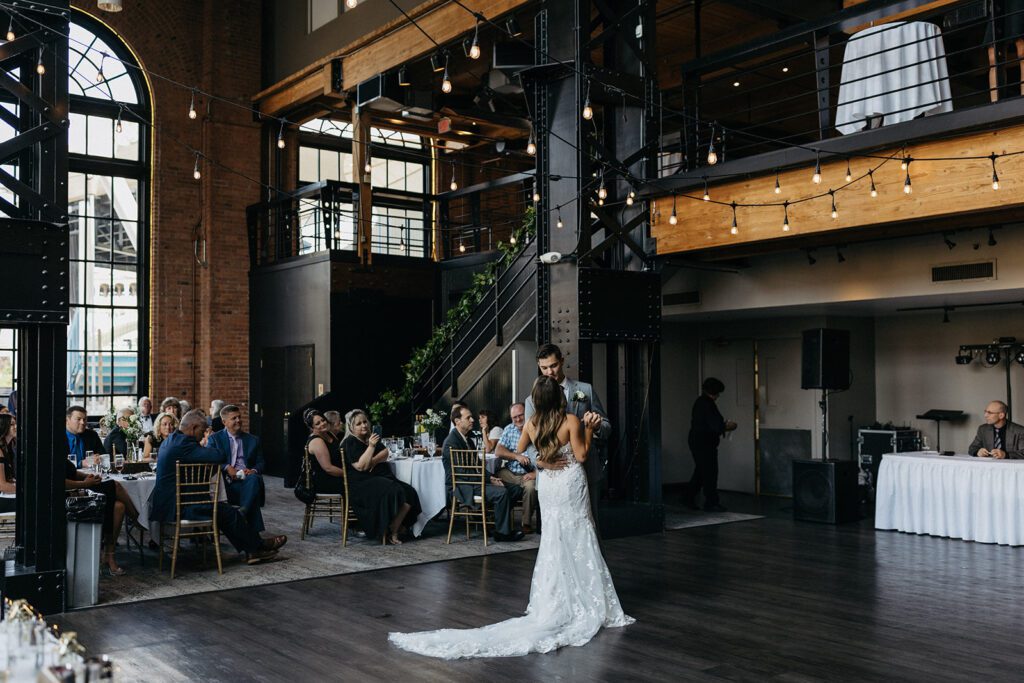 first dance bride and groom reception photos