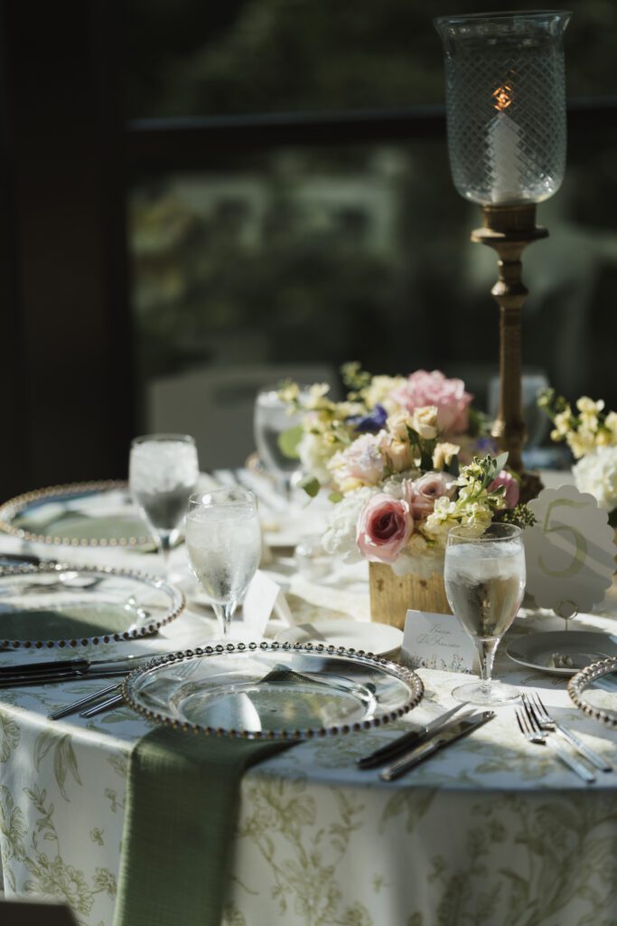 reception florals