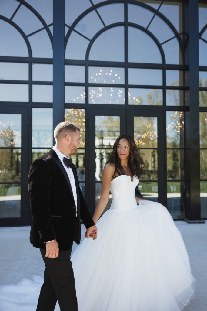bride and groom photos
