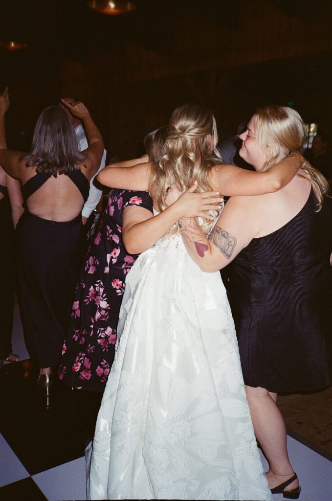 film wedding photography dance floor