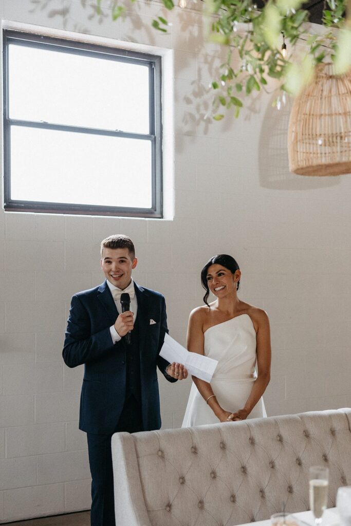 wedding reception speeches