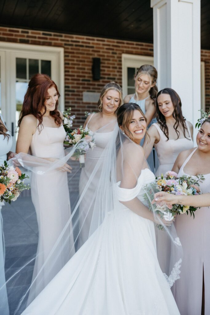 bridal party photos