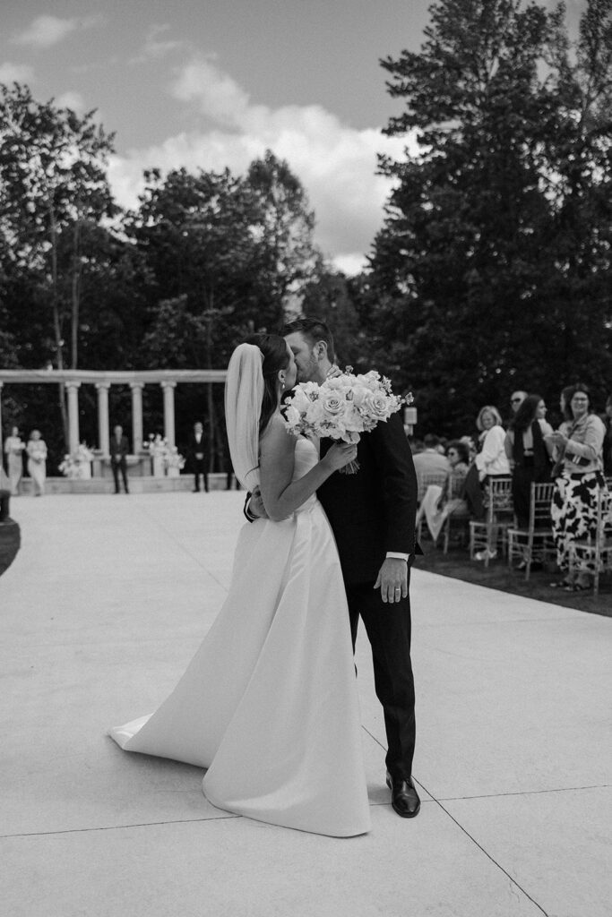 bride and groom wedding photos