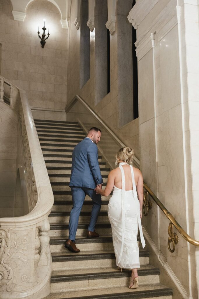 classy engagement photos