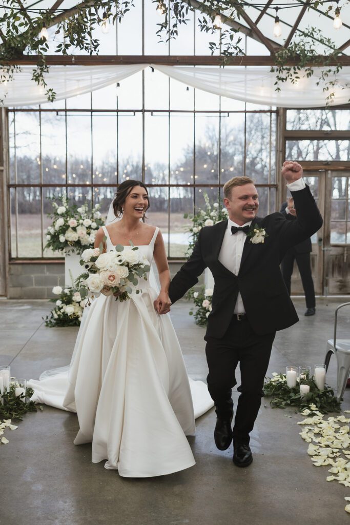 wedding ceremony exit