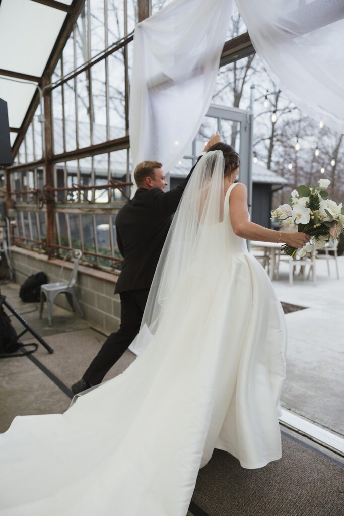 wedding ceremony exit