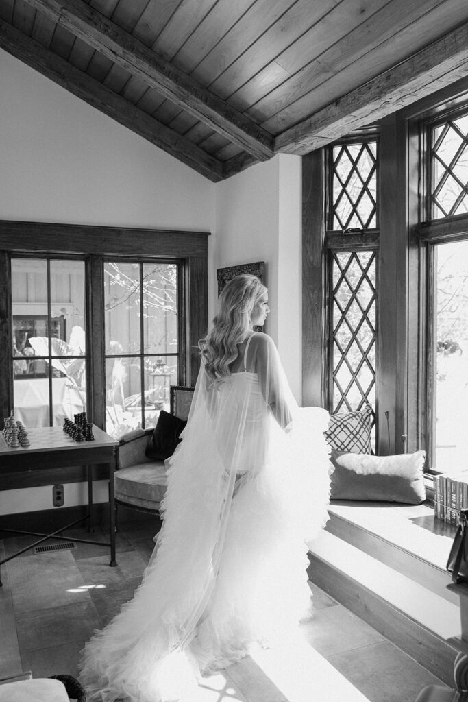bride getting ready - questions to ask a wedding photographer