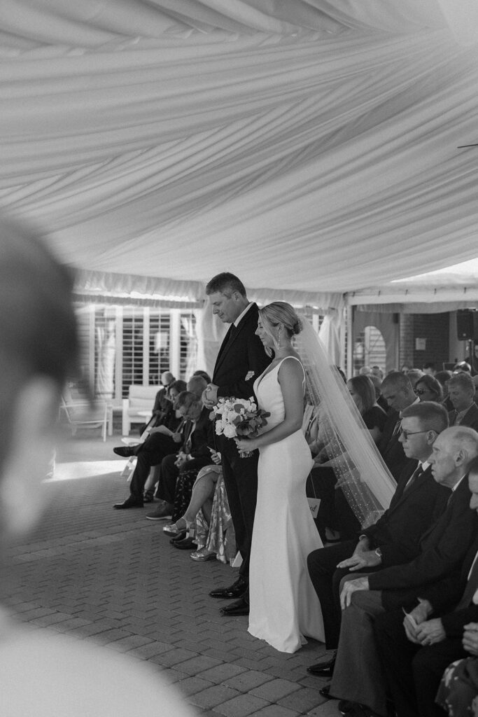 the blair center wedding ceremony
