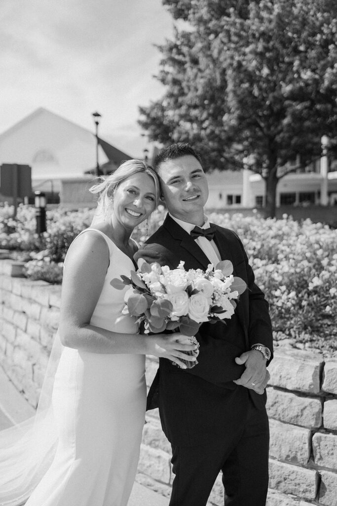 bride and groom photos
