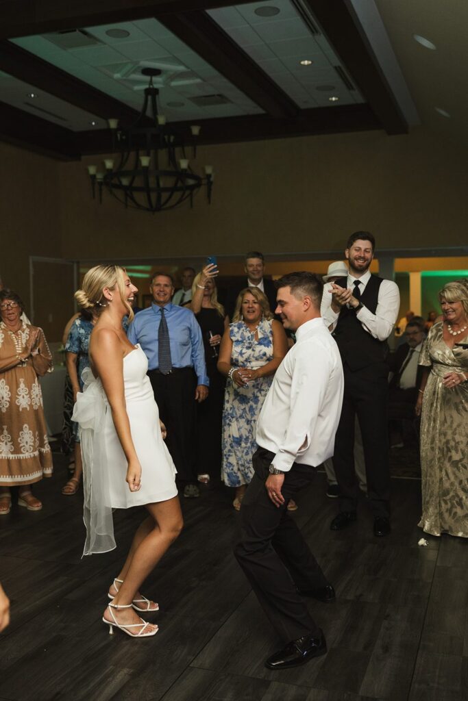 the blair center wedding reception