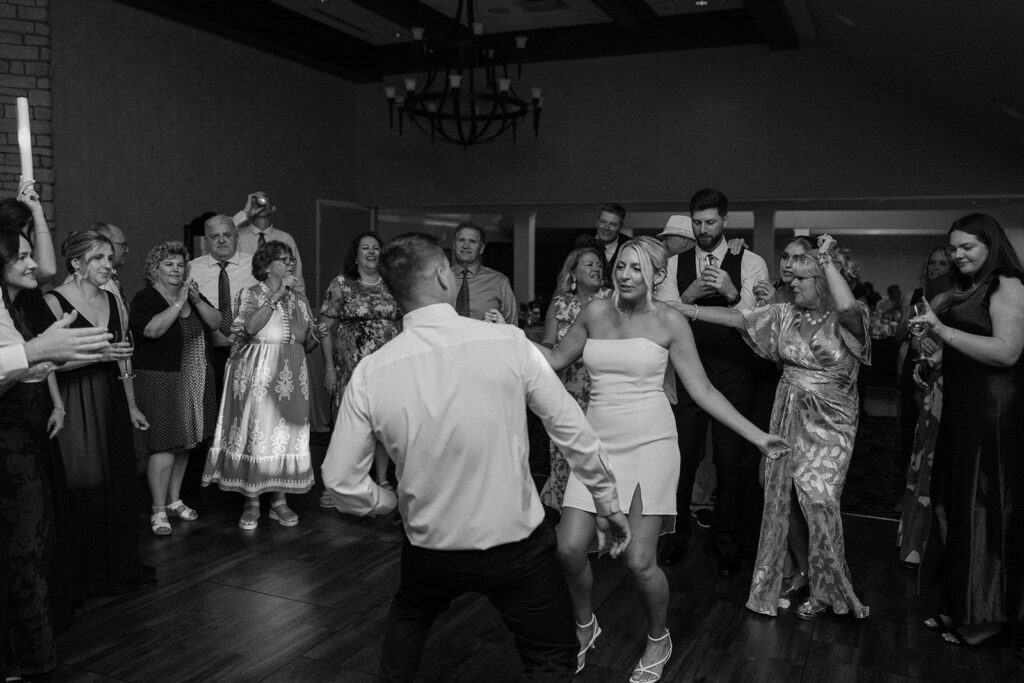 the blair center wedding dance floor