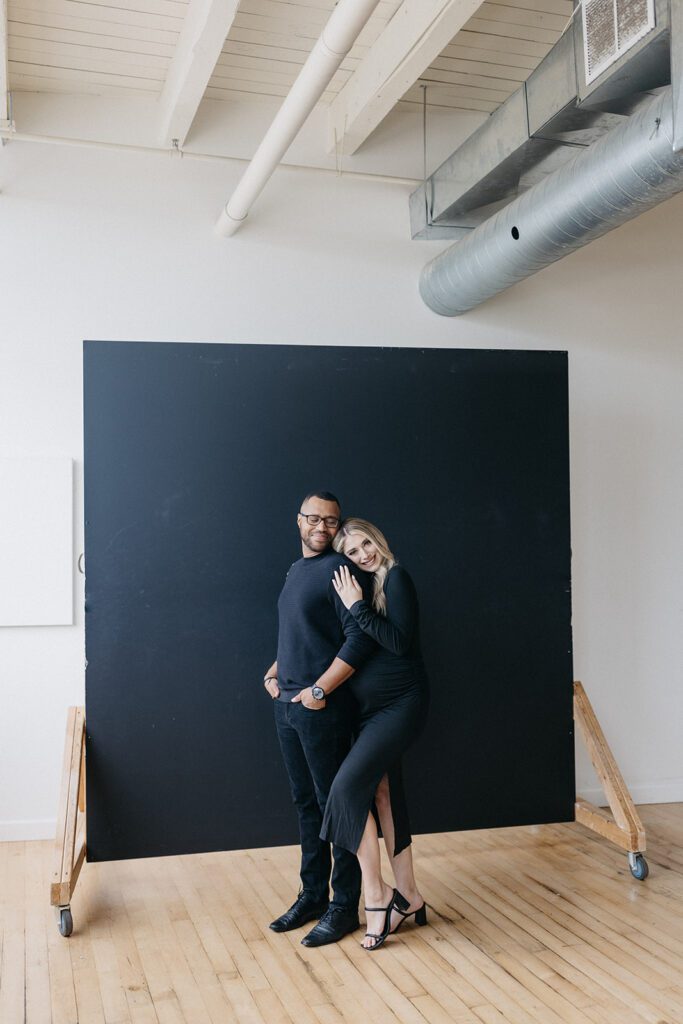 studio maternity photos in cleveland