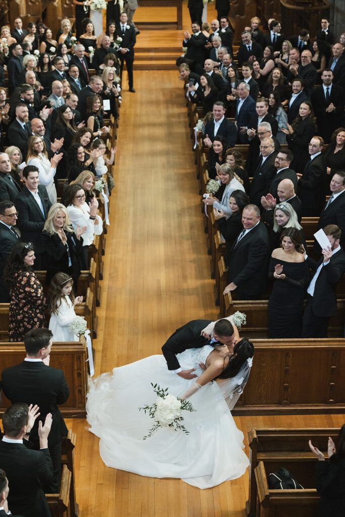 cleveland wedding ceremony exit
