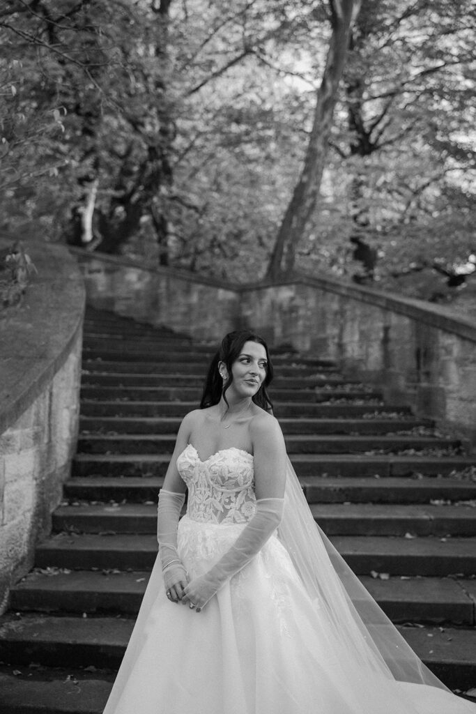 old courthouse cleveland wedding bridal portraits